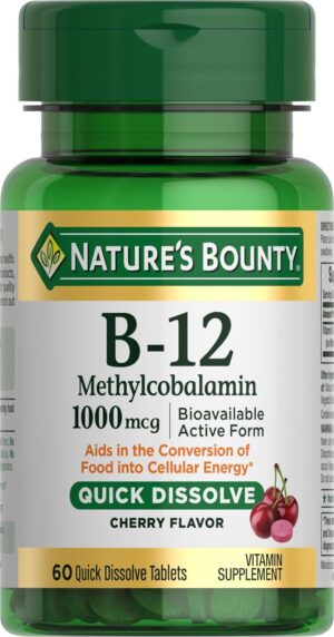 Nature’s Bounty Vitamin B-12 ...