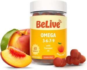 BeLive Organic Omega 3 Gummies R...