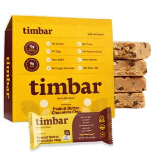 timbar Plant Based Protein Bars 12 ...