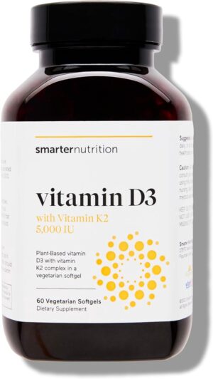 SMARTERNUTRITION Vegan Vitamin D3 5...