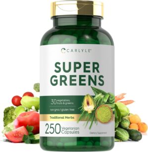 Carlyle Super Greens Capsules | 250...