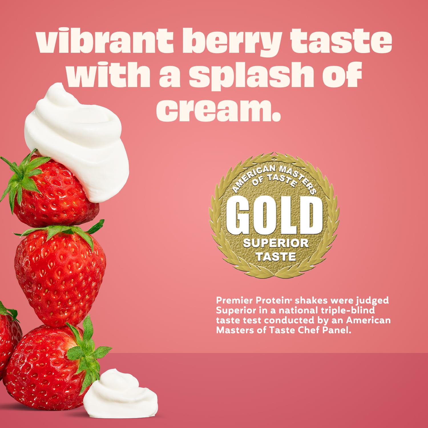 Premier Protein Shake, Strawberries & Cream, 30g Protein, No Added Sugar, 24 Vitamins & Minerals to Support Immune Health, 11 fl oz, 12 Pack - Image 4