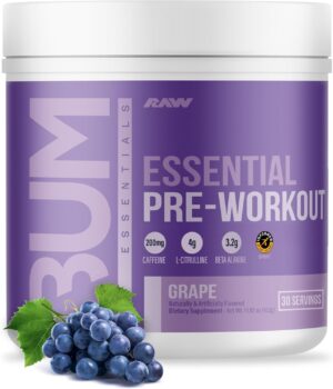 RAW Essential Pre-Workout Powder (G...