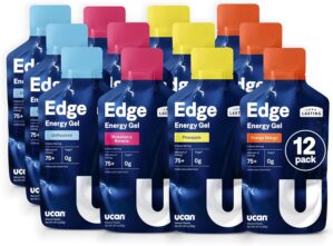 UCAN Edge Energy Gel Shots, Variety...