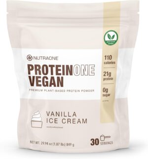 NutraOne ProteinOne Vegan Plant-Bas...