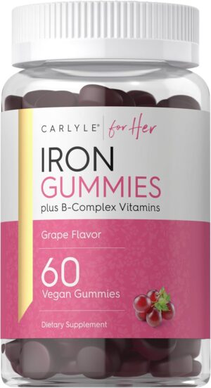 Carlyle Iron Gummies for Women | 60...