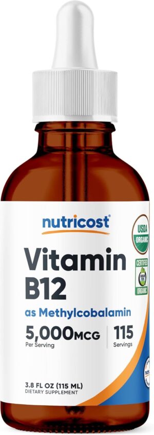 Nutricost Organic Vitamin B12 (Meth...
