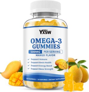 Vegan Omega-3 Gummies 500mg, Omega ...