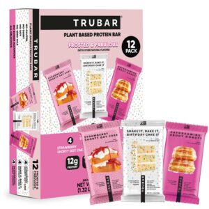 TRUBAR Vegan Protein Bars, Frosted ...