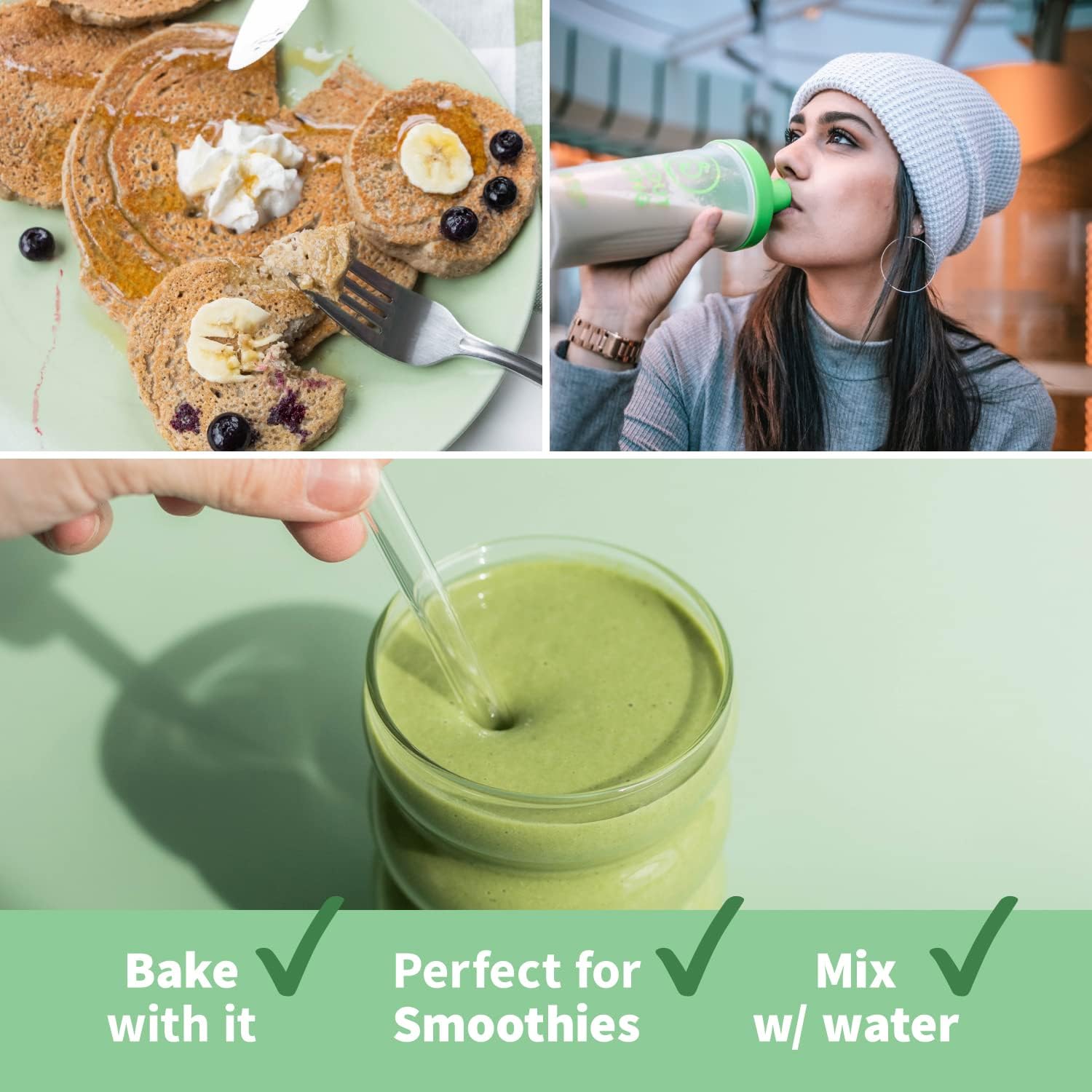 Sprout Living Plant Based Protein & Superfoods Powder, Original, Unflavored | Organic Protein Powder, Vegan, Non Dairy, Non-GMO, Gluten Free, Sugar Free, Perfect Keto Drink Mix (2 lb) - Image 6