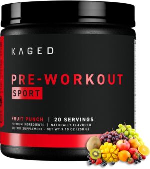 Kaged Sport Pre Workout Powder for ...