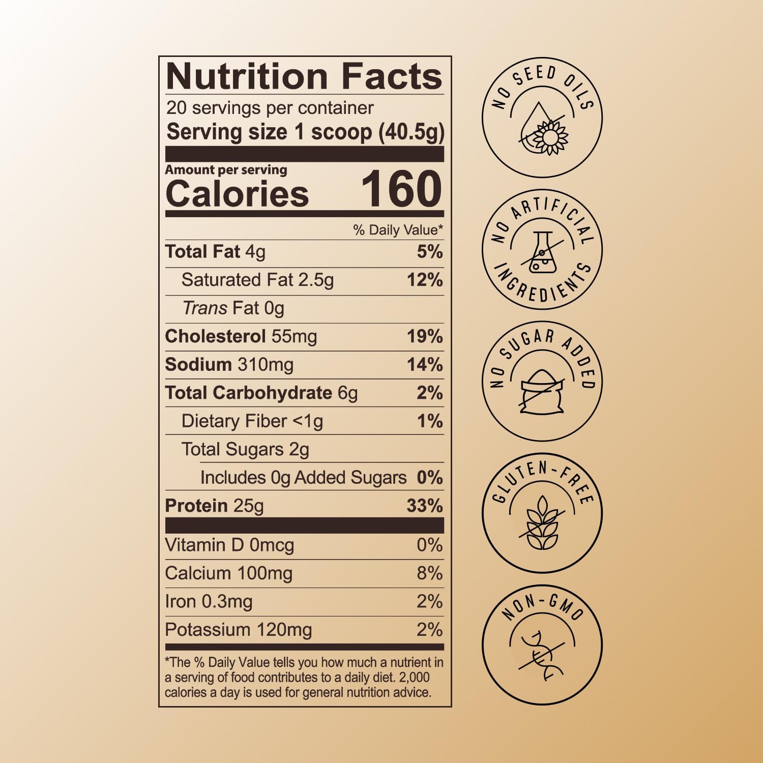 FlavCity All in One Protein Shake Powder, Salted Caramel - On the Go Meal Alternative + Collagen Peptides, Reishi & Cordyceps - Focus, Skin, Hair & Joint Support - 100% Grass Fed Whey, 20 Servings - Image 7