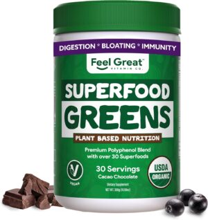 Feel Great Organic Superfood Greens...