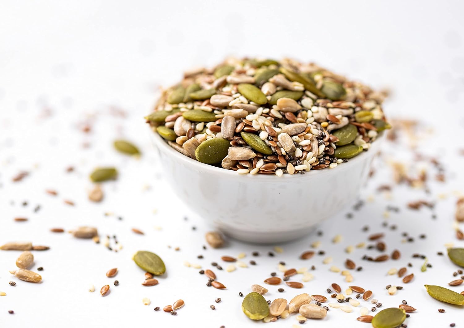 Food to Live Organic Super 5 Seeds Mix, 12 Ounces – A Non-GMO Blend of Flax Seeds, Sesame Seeds, Sunflower Kernels, Pumpkin Kernels, and Chia Seeds, Vegan, Kosher, Bulk. Great for Smoothies & Salads - Image 5