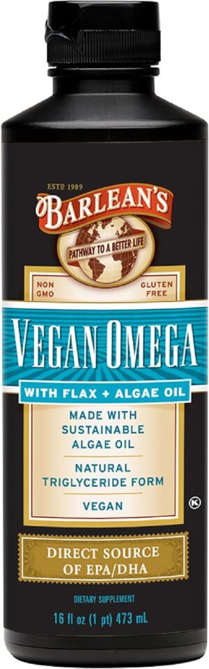 Barlean’s Vegan Omega Liquid ...