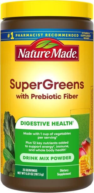 Nature Made Super Greens Powder wit...