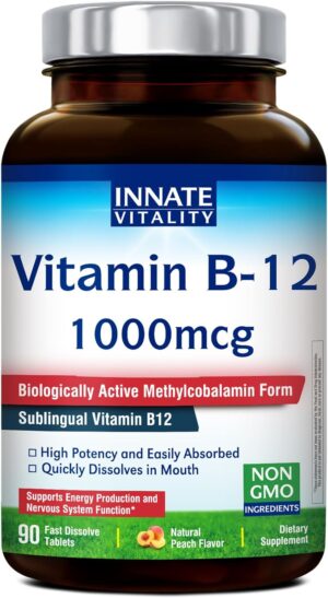 Innate Vitality Vitamin B12 1000mcg...