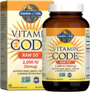 Garden of Life Vitamin D, Vitamin C...