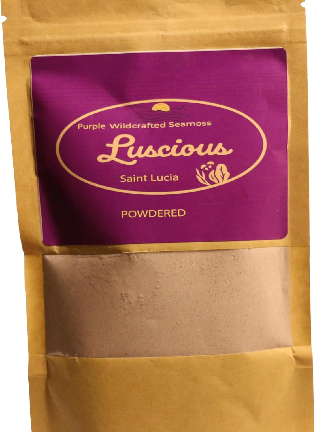 Luscious Purple Wildcrafted Sea Moss Powder 3 Oz | St Lucia 100% Organic Sea Moss Superfood Powder | Supports Immune,Gut & Digestive Health | Vegan, Gluten-Free, Makes 120+ Fl Oz Gel - Image 7