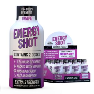 Grape Extra Strength Energy Shot 12...