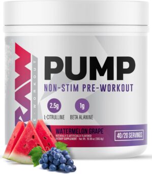 RAW Pump Stim Free Pre Workout (Wat...