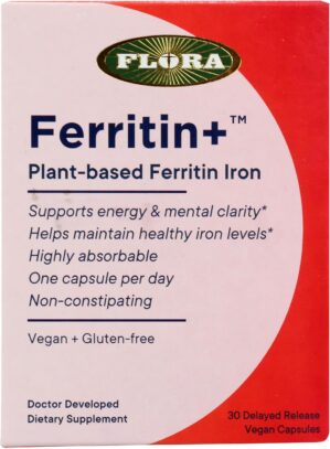 Ferritin+ Dietary Supplement, Plant...
