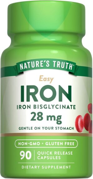 Nature’s Truth Iron Supplemen...