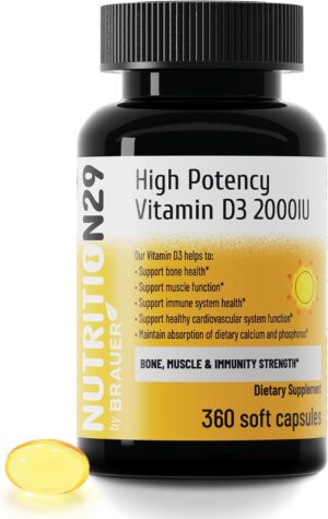 Vitamin D3 2000 IU (50 mcg) with US...