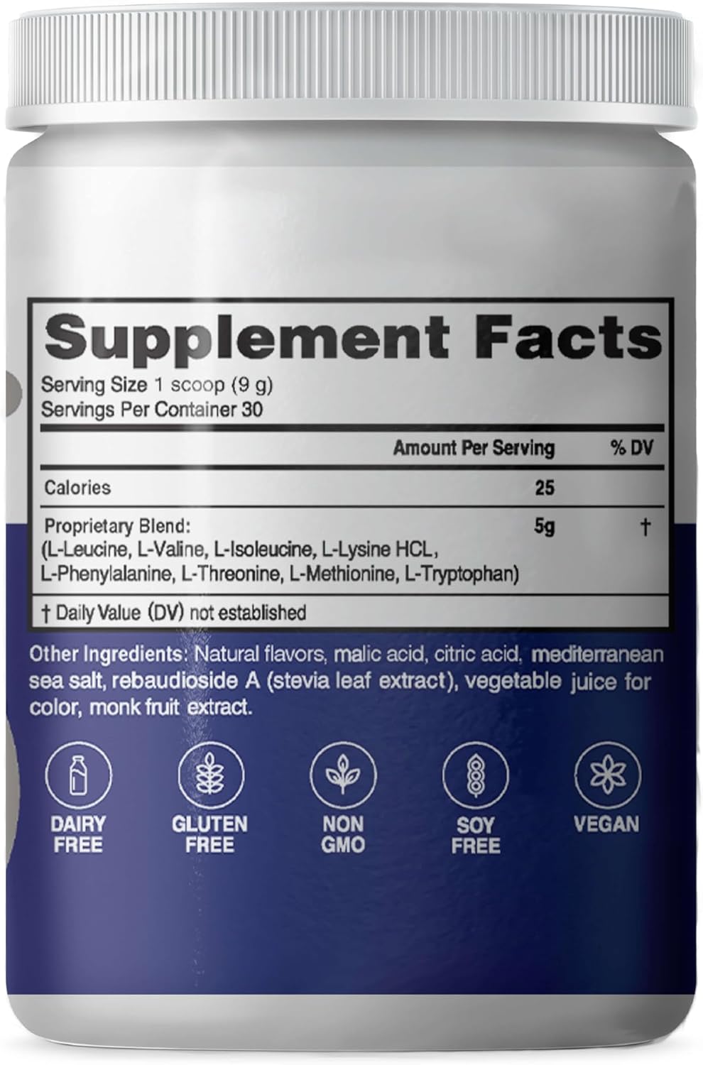 Advanced Bionutritionals – Advanced Amino Powder, Amino Acid Supplement, Build Muscle, Post Workout Recovery, Energy,Non-GMO, Gluten Free, Dairy Free, Vegan (30 Servings) - Image 5