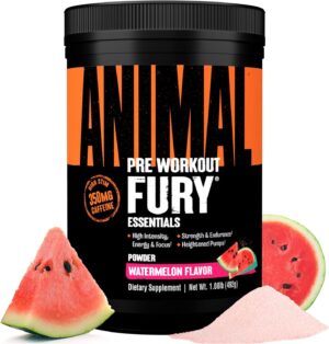 Animal Fury Pre Workout Powder Supp...