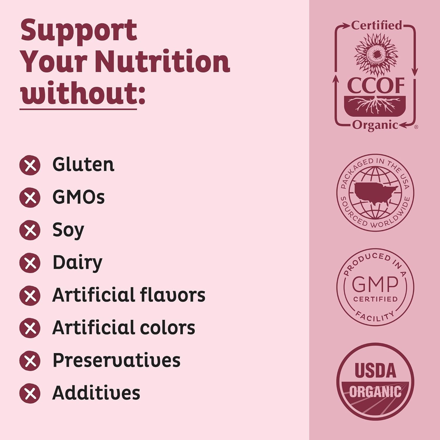 KOS Organic Beet Root Powder, USDA Organic - Natural Nitric Oxide Booster, Superfood Plant Based Beetroot Antioxidant, Supports Active Lifestyle & Healthy Circulation, Soy & Gluten-Free - 90 Servings - Image 6