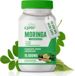 Organic Moringa 10,000mg – Nutrie...