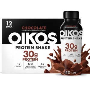 Oikos Protein Shake, Chocolate, 30g...