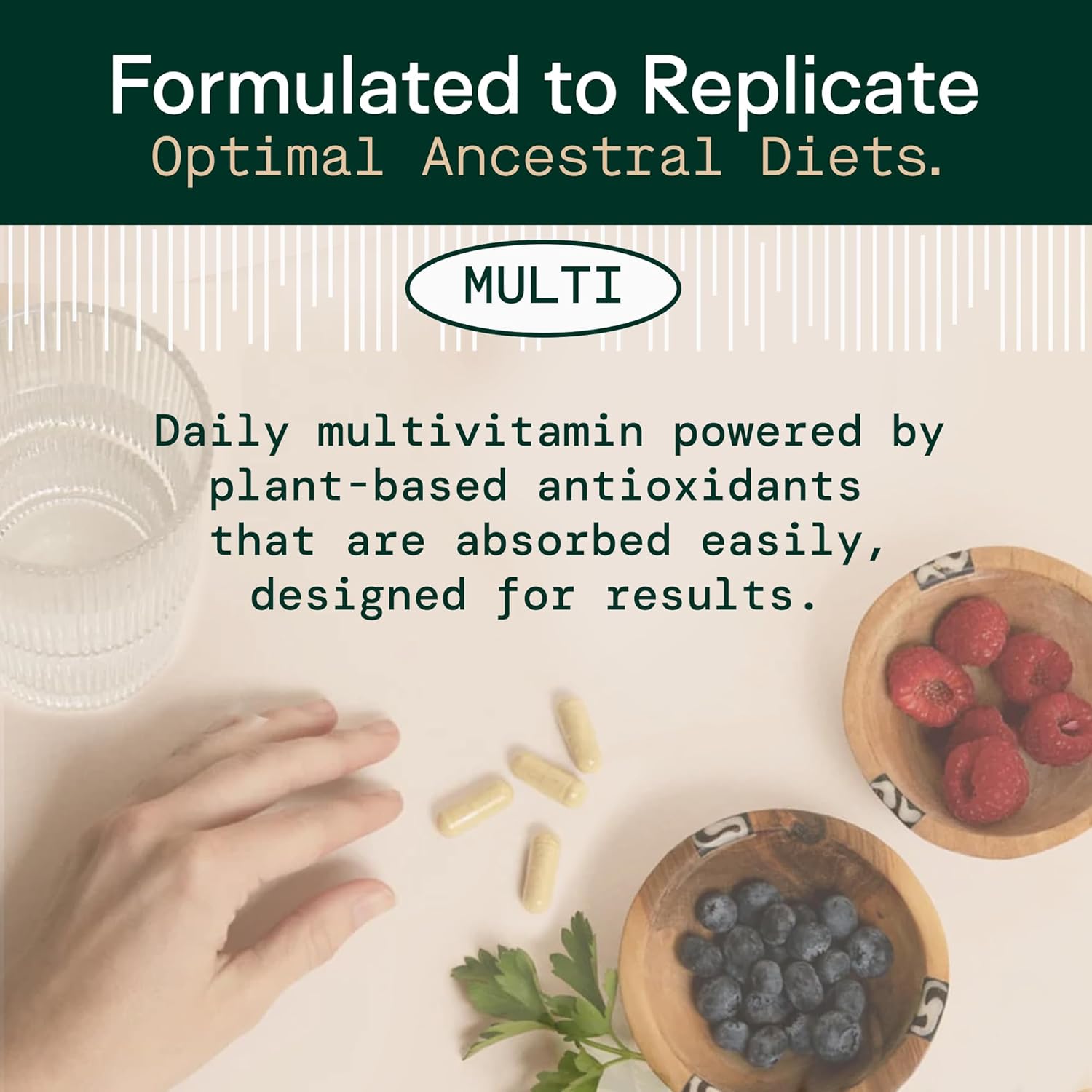 Adapt Naturals Multivitamin for Women & Men, Bioavailable Easy-to-Absorb Multivitamin Daily Supplement with Biotin, Niacin, Vitamin A, B, C, D, E, K1, Zinc, Magnesium - Immune Support - 30 Day Supply - Image 7