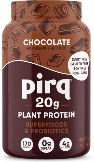 Pirq Dairy Free Protein Powder with...