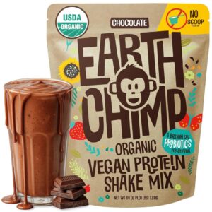 EarthChimp Organic Vegan Protein Po...