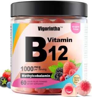 Methyl Vitamin B12 Gummies 1000mcg,...