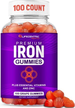LifeCentricHealth Iron Gummies | Bi...
