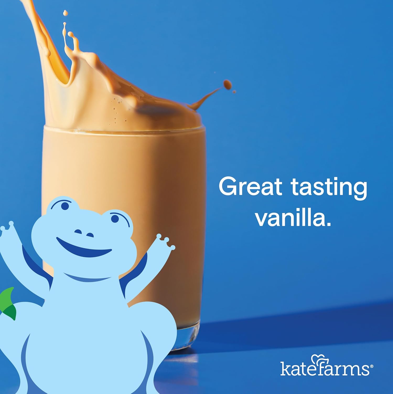 KATE FARMS Organic Plant Based Pediatric 1.2 Sole Source Vanilla Nutrition Shake,12g of protein,27 Vitamins and Minerals,Meal Replacement Drink for Kids,Non-GMO,8.45 Fl oz,(Pack of 24) - Image 8