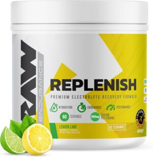 RAW Replenish, Premium Electrolytes...