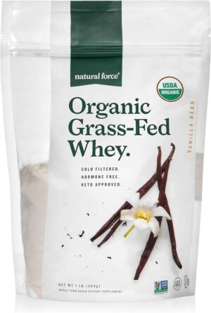 Natural Force Grass Fed Organic Whe...