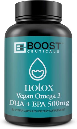 BoostCeuticals Vegan Omega 500mg Al...