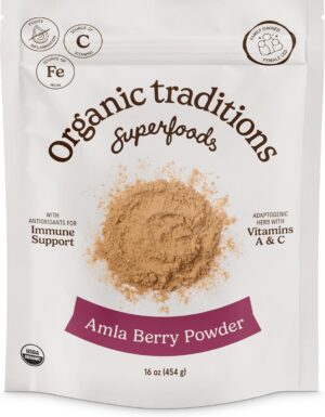 Organic Traditions Amla Powder, Aml...