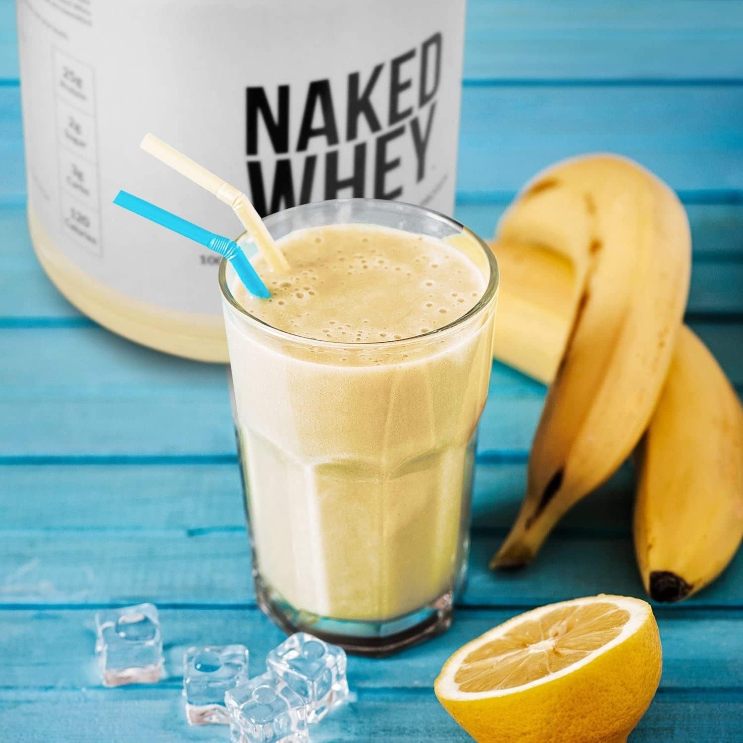 NAKED Vanilla Whey Protein 1Lb, Only 3 Ingredients, All Natural Grass Fed Whey Protein Powder + Vanilla + Coconut Sugar - NSF Certified, GMO-Free, Soy Free, Gluten Free. Aid Muscle Growth, 12 Servings - Image 7
