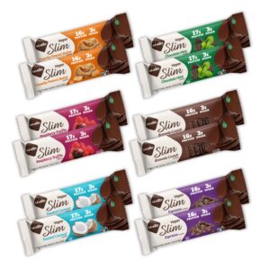 NuGo Slim 12ct Variety 16-17g Prote...