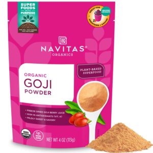 Navitas Organics Goji Powder – 10...