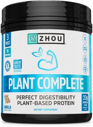 Zhou Plant Complete Vegan Protein P...