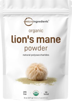 Micro Ingredients Organic Lion’s ...