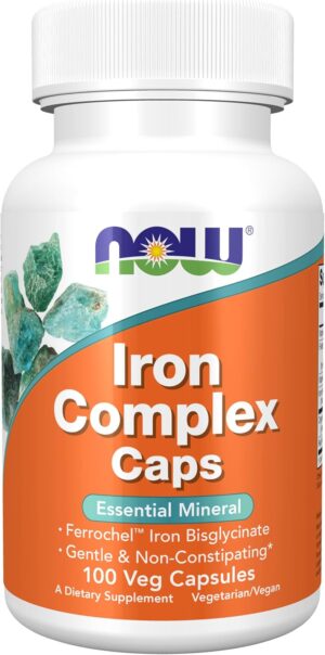 NOW Foods Supplements, Iron Complex...