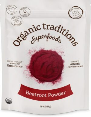 Organic Traditions Beetroot Powder,...